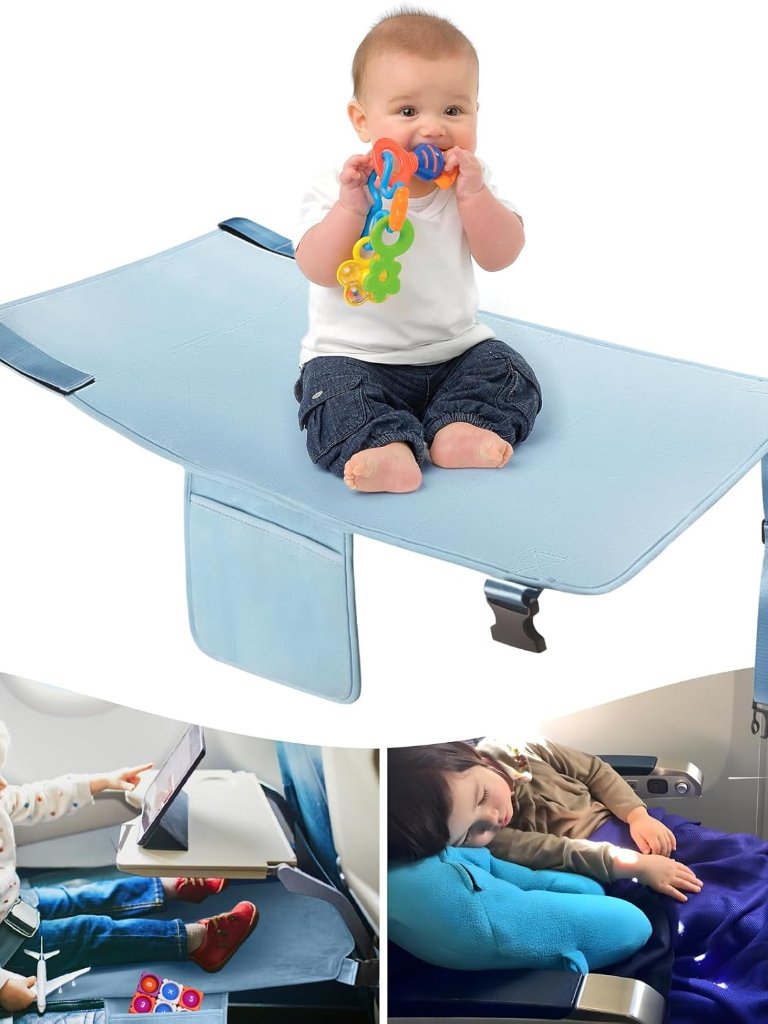 Toddler Airplane Bed, Kids Airplane Seat Extender Travel Bed, Kids Airplane Trav